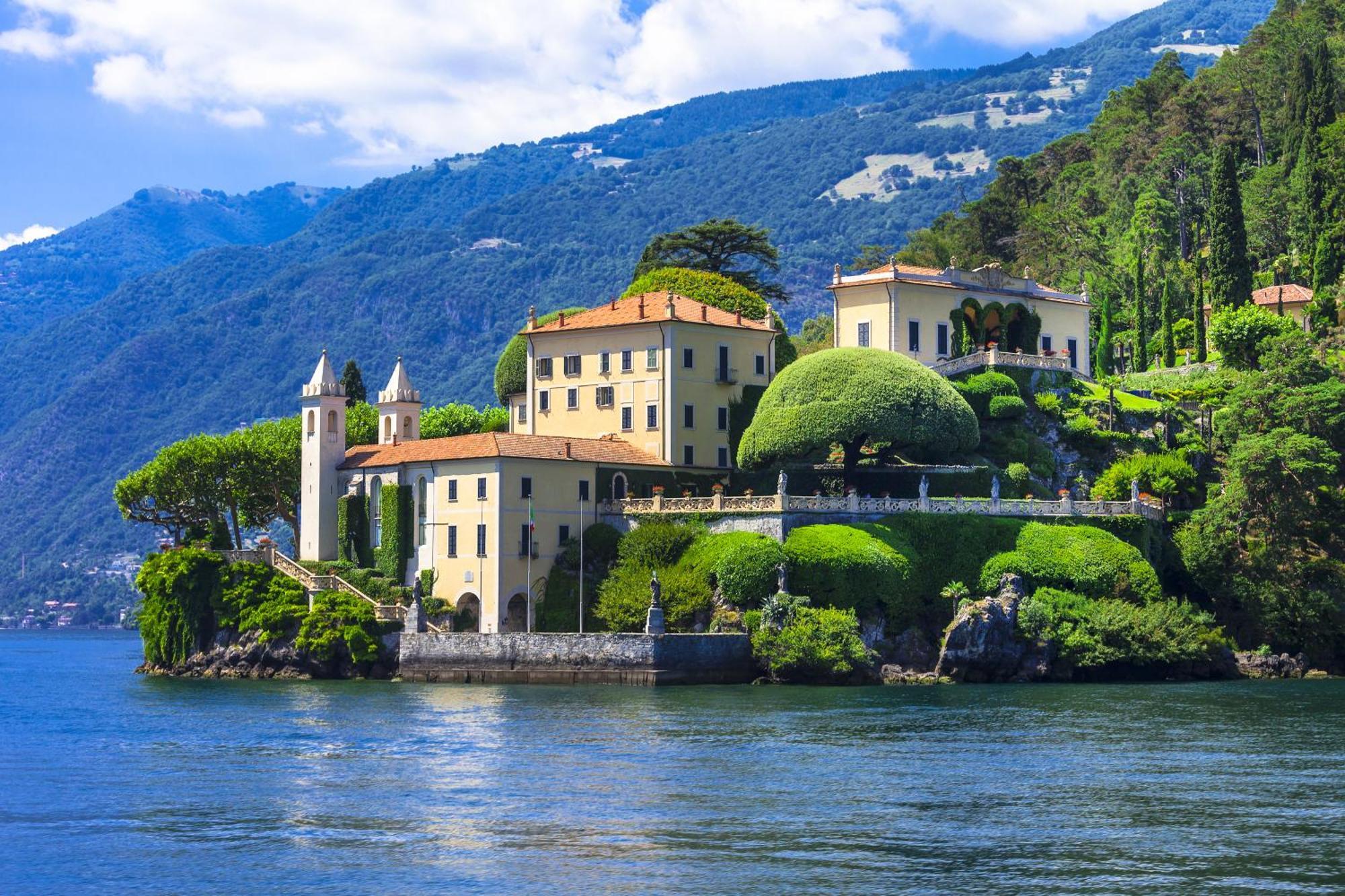 Bella Lake View Colonno Exterior foto